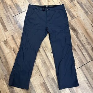 Prana Dark Blue Cargo Pants for Men